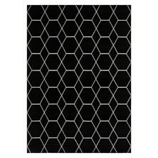 Уникальный ковер-фриз с геометрической решеткой Loom Loom Unique Loom