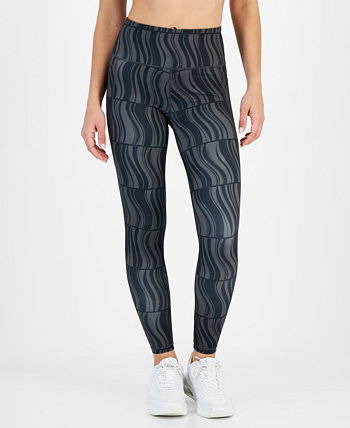 Women's Compression Geo-Print 7/8 Leggings, Created for Macy's ID Ideology