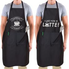 Funny Apron For Men, Women,  and Couples Zulay