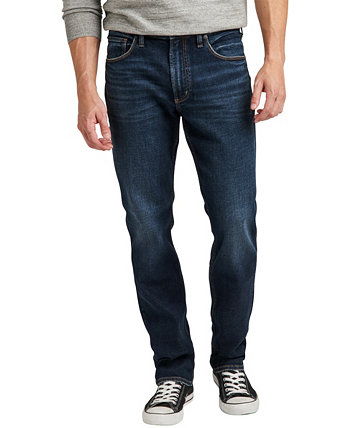 Мужские джинсы прямого кроя классического кроя Machray больших и высоких размеров Silver Jeans Co.