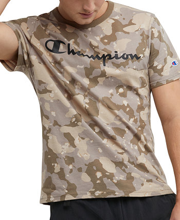 Men's Standard-Fit Camo Logo Graphic T-Shirt Champion