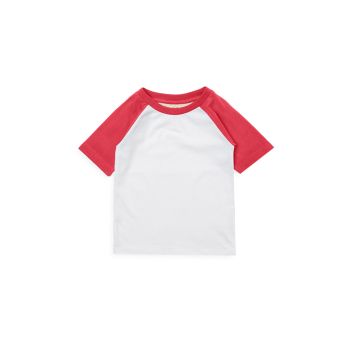 Baby's, Little Kid's &amp; Kid's Baseball Short-Sleeve T-Shirt Dotty Dungarees