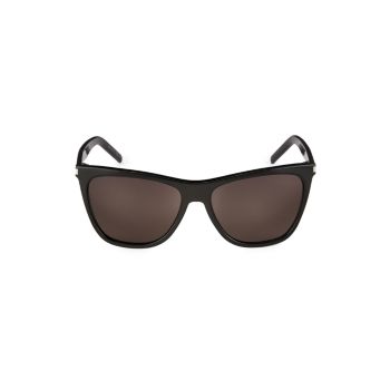 Квадратные солнцезащитные очки 58 мм Saint Laurent