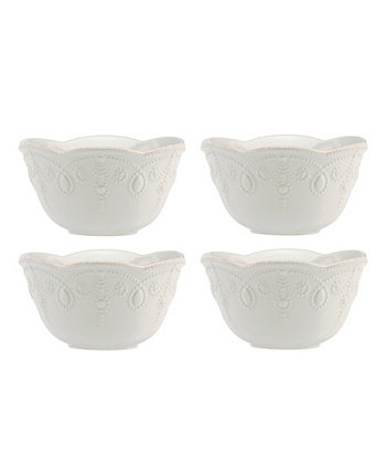 Фруктовые вазы из французского перла, набор из 4 шт. Lenox
