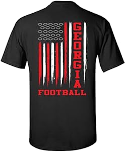 Trenz Shirt Company Flag Football USA Short Sleeve T-Shirt Trenz Shirt Company