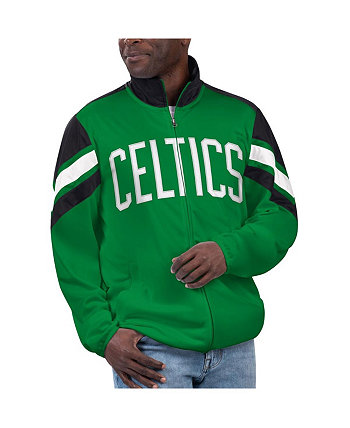 Мужская зеленая спортивная куртка с молнией во всю длину Boston Celtics Game Ball G-III Sports