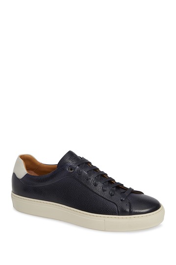 Boss mirage leather sneaker Clearance