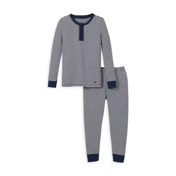 Little Boy's &amp; Boy's 2-Piece Pima Cotton Pajama Set Petite Plume