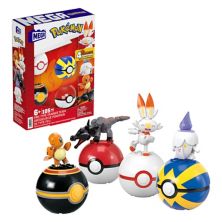 Набор игрушек для тимбилдинга Mega Pokémon Fire-Type (105 предметов) Mega Bloks