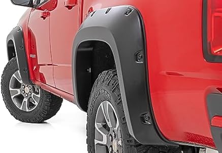 Rough Country Pocket Fender Flares for 2015-2022 Chevy Colorado | 5' - F-C11511A Rough Country