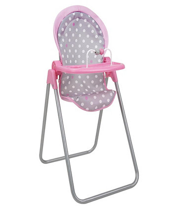 Crew - Cotton Candy Pink - Foodie Doll Highchair 509