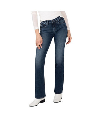 Женские джинсы Bootcut Curvy с высокой посадкой Silver Jeans Co.