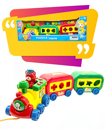Magical Puzzle Shape Train Play Baby