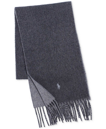 Двусторонний мужской шарф для холодной погоды Polo Ralph Lauren