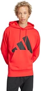 adidas Men's Essentials Big Logo French Terry Hoodie Adidas