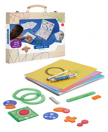 Набор из 25 предметов Spiral Art Tracer, созданный для Macy's Geoffrey's Toy Box