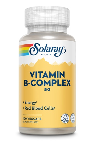 Solaray B-комплекс 50 - 100 растительных капсул Solaray