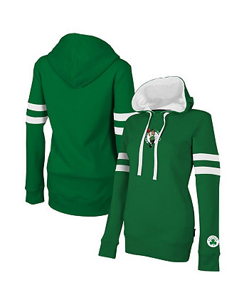 Женский пуловер с капюшоном Kelly Green Boston Celtics Road Game Stadium Essentials