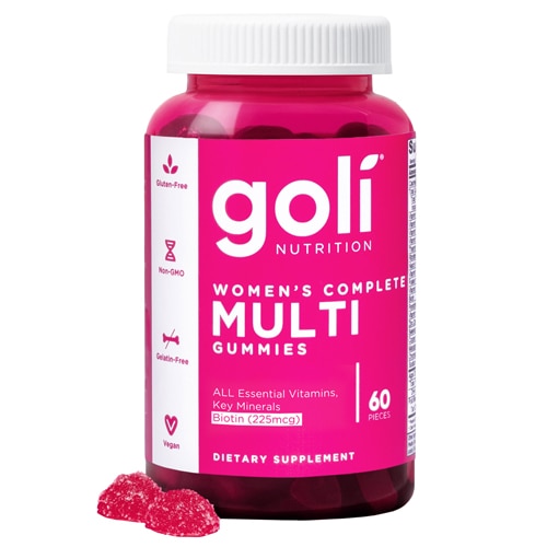 Женские жевательные конфеты Goli Nutrition Complete Multi — 60 жевательных конфет Goli Nutrition