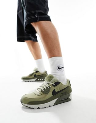 Зеленые мульти-кроссовки Nike Air Max 90 Nike