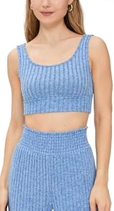 Z SUPPLY Women's Zoe Mini Rib Tank Bra Z Supply