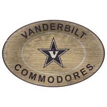 Овальный настенный знак Vanderbilt Commodores Heritage Fan Creations