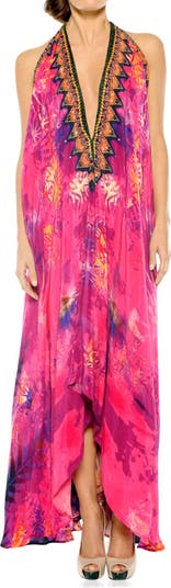 Трансформируемое платье-макси с тройным разрезом Shahida Parides