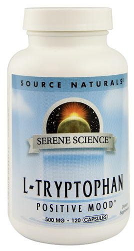 Source Naturals Serene Science™ L-триптофан — 500 мг — 120 капсул Source Naturals