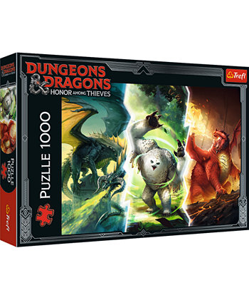 Dungeon & Dragons — 1000 деталей — Пазл Legendary Monsters of Faerun Trefl