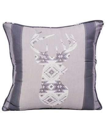 Wyoming Deer Decorative Pillow, 18" x 18" Donna Sharp
