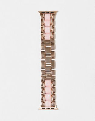 Розовый массивный ремешок для смарт-часов Christin Lars Christin Lars