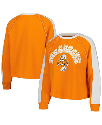 Женский укороченный пуловер Tennessee Orange Tennessee Volunteers Blindside реглан  Gameday Couture