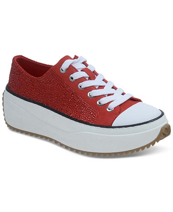 Highfive Bling Lace-Up Low-Top Sneakers, Created for Macy's Wild Pair