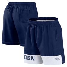 Мужские Спортивные шорты Fanatics Navy Denver Broncos Elements Fanatics Brands - White Label