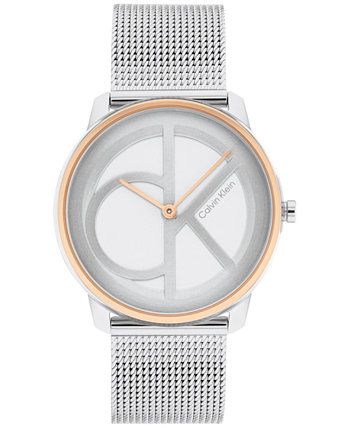 Часы-браслет из нержавеющей стали 35 мм Calvin Klein