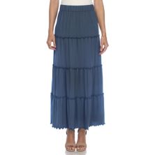 Женская многоярусная юбка макси WM Fashion