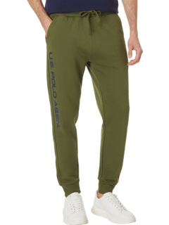 Graphic Print Fleece Knit Jogger Pants U.S. POLO ASSN.