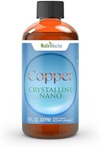 NutriNoche Colloidal Copper | 99.99% Ultra Pure Crystalline Nano Copper Particles NutriNoche