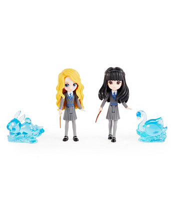 Harry Potter, Magical Minis Luna Lovegood and Cho Chang Patronus Friendship Set with 2 Creatures, Kids Toys for Ages 5 and up Wizarding World