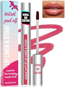 iMethod Lip Stain - Lip Liner Stain, Long Lasting Lip Stain Peel Off, Waterproof Stay On All Day, Transfer-Proof, Highly Pigmented, Natural Instant Peel Off Lip Stain Color, Coffee IMethod