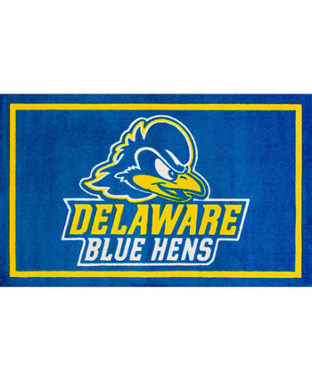 Коврик Delaware Colde Blue размером 1 фут 8 x 2 фута 6 дюймов Luxury Sports Rugs