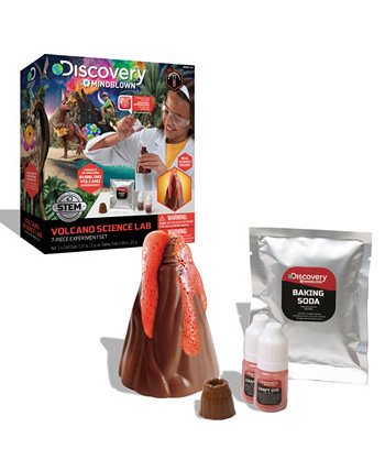 Volcano Science Lab Hands On Kids Experiment Set, 7 Piece Discovery #MINDBLOWN