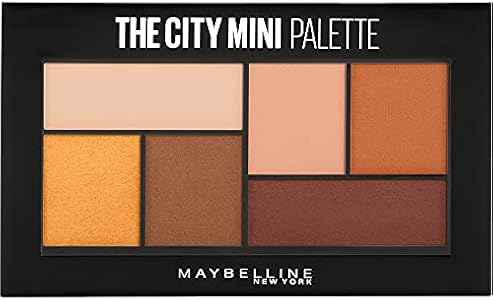 Maybelline New York The City Mini Eyeshadow Palette Makeup, Blushed Avenue, 0.14 oz. MAYBELLINE