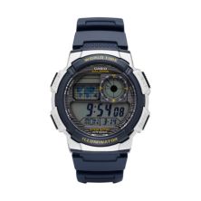 Мужские часы Casio с цифровым хронографом и мировым временем - AE1000W-2AVCF Casio