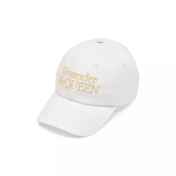 Бейсбольная кепка с логотипом Mcqueen Alexander McQueen
