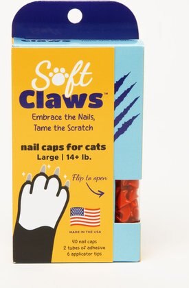 Soft Claws Cat Nail Caps, 40 count Soft Claws