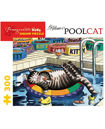Б. Клибан - Пазл с котом у бассейна - 300 штук Pomegranate Communications, Inc.