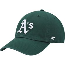 Men's '47 Green Oakland Athletics Clean Up Adjustable Hat Unbranded