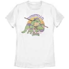 Детская футболка Nickelodeon Teenage Mutant Ninja Turtles Donatello Sun с рисунком Nickelodeon