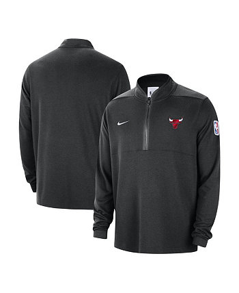 Men's Black Chicago Bulls 2023/24 Authentic Performance Half-Zip Jacket Nike